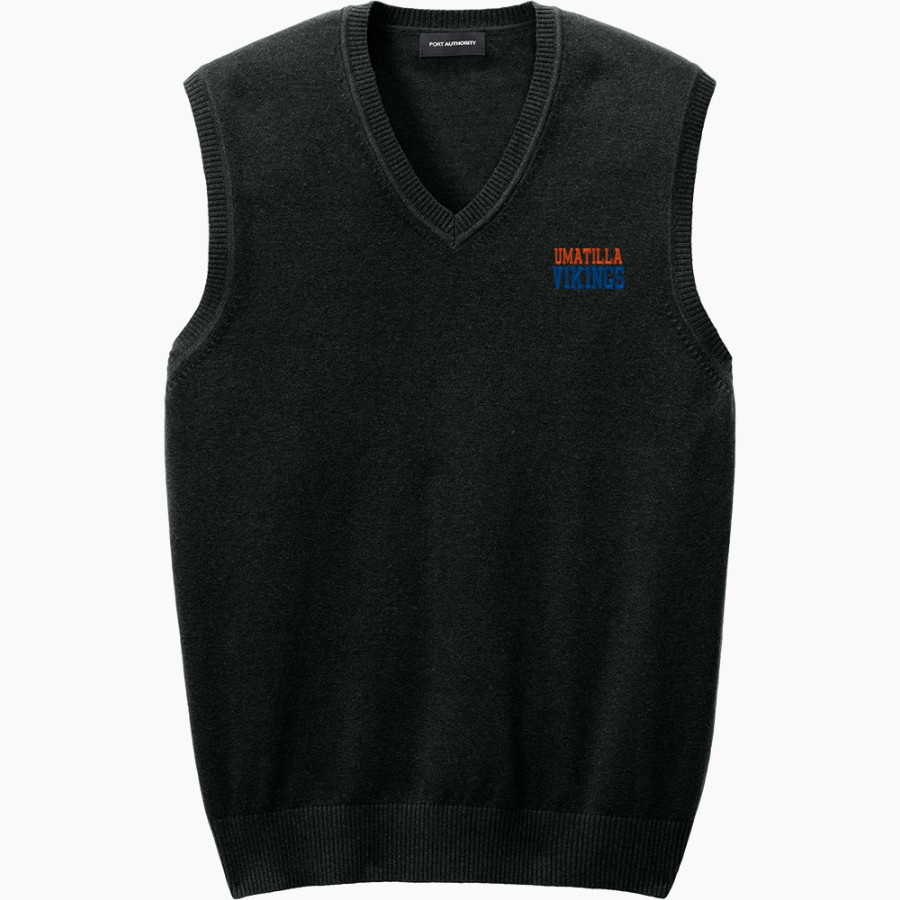 UMATILLA HIGH SCHOOL VIKINGS <span class="pdp-name-mascot">UMATILLA VIKINGS</span> Port Authority Men's Easy Care Sweater Vest