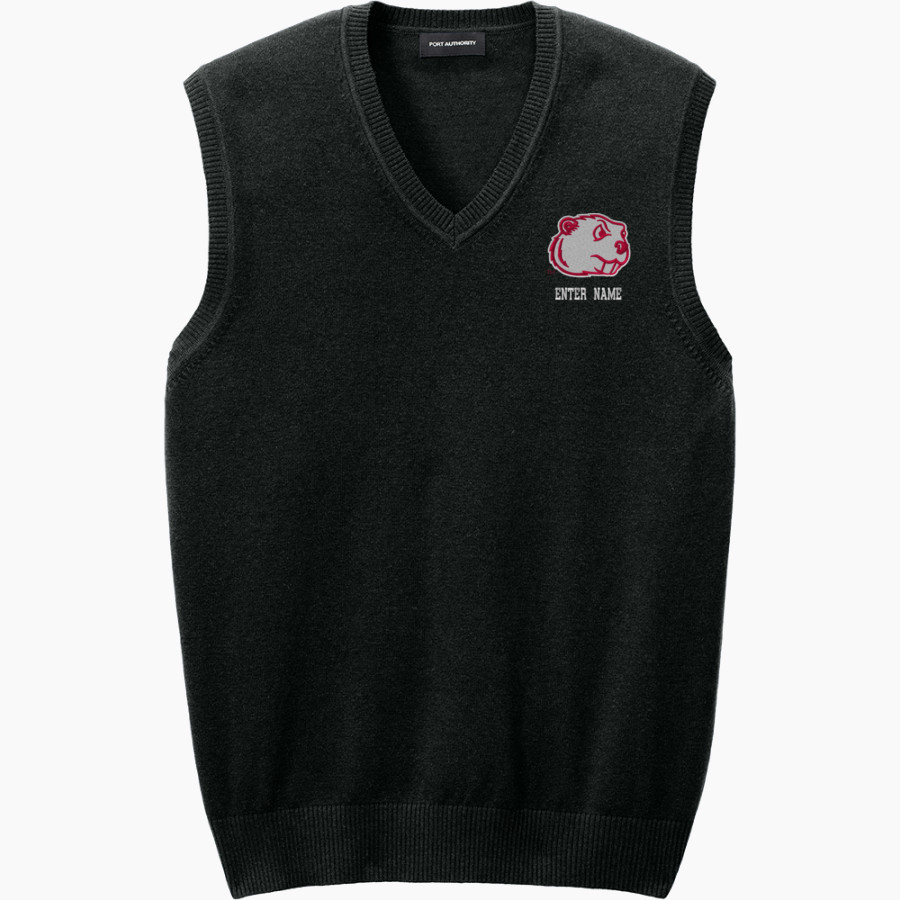 Minot State Beavers <span class="pdp-name-mascot">Minot State Beavers</span> Port Authority Men's Easy Care Sweater Vest
