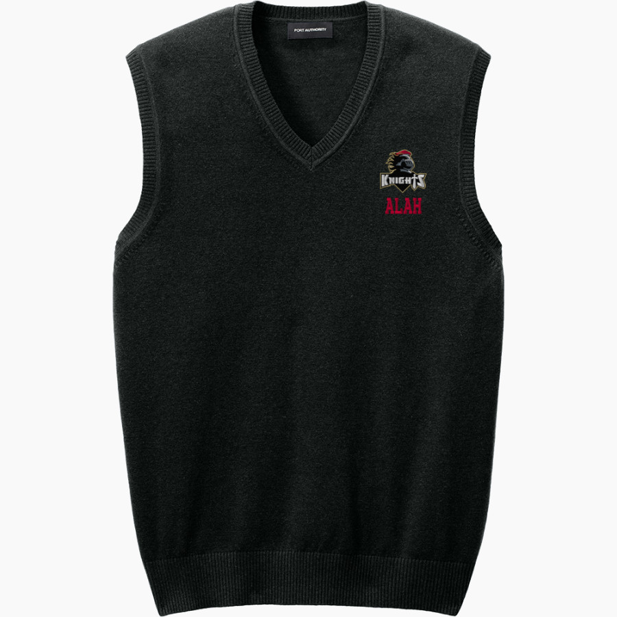 ALAH HIGH SCHOOL KNIGHTS <span class="pdp-name-mascot">ARTHUR KNIGHTS</span> Port Authority Men's Easy Care Sweater Vest
