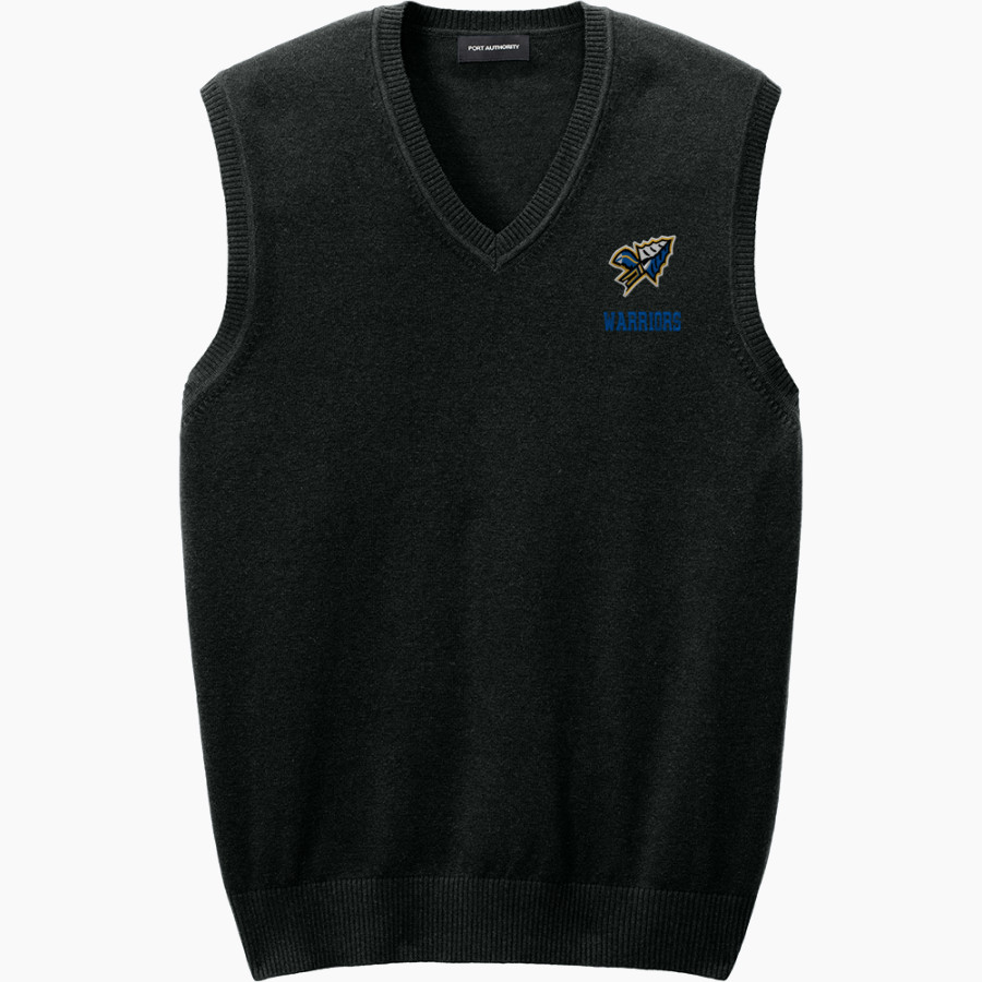 CRETE-MONEE HIGH SCHOOL WARRIORS <span class="pdp-name-mascot">CRETE - MONEE WARRIORS</span> Port Authority Men's Easy Care Sweater Vest