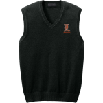 LESLIE HIGH SCHOOL BLACKHAWKS <span class="pdp-name-mascot">LESLIE BLACKHAWKS</span> Port Authority Men's Easy Care Sweater Vest Front Thumbnail