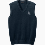 La Lumiere School Lakers Online Store Port Authority Men's Easy Care Sweater Vest Front Thumbnail
