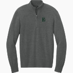 Franklin Quakers <span class="pdp-name-mascot">Franklin Quakers</span> Port Authority Men's Easy Care 1/4-Zip Sweater Front Thumbnail