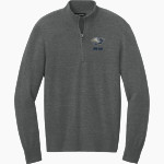 Morris Jeff Pelicans Port Authority Men's Easy Care 1/4-Zip Sweater Front Thumbnail