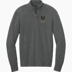 Mt Vernon Marauders Port Authority Men's Easy Care 1/4-Zip Sweater Front Thumbnail