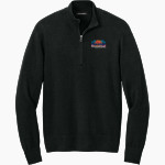 Shark Research & Conservation The Official Online Store Port Authority Men's Easy Care 1/4-Zip Sweater Front Thumbnail