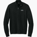 AUBURN RIVERSIDE HIGH SCHOOL RAVENS Port Authority Men's Easy Care 1/4-Zip Sweater Front Thumbnail