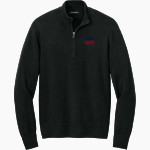 French-American School of New York - Online Store <span class="pdp-name-mascot">French-American School Sharks</span> Port Authority Men's Easy Care 1/4-Zip Sweater Front Thumbnail