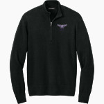 Coudersport Area Falcons Port Authority Men's Easy Care 1/4-Zip Sweater Front Thumbnail
