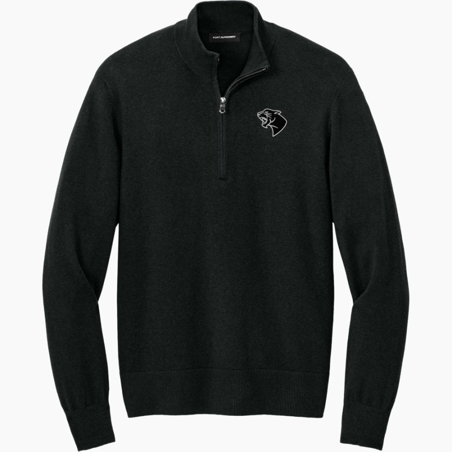 Hyde Park Panthers Port Authority Men's Easy Care 1/4-Zip Sweater