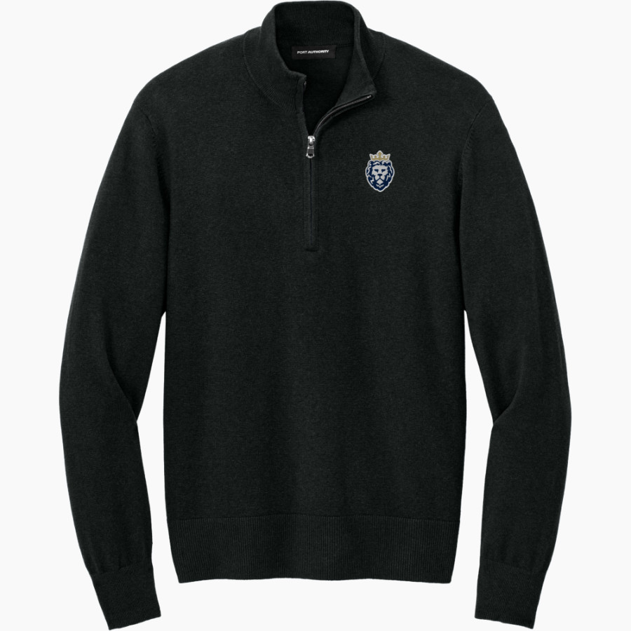 Maryville Christian Port Authority Men's Easy Care 1/4-Zip Sweater