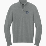 Augusta University Jaguars Port Authority Men's Easy Care 1/4-Zip Sweater Front Thumbnail