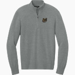 Bryant Bulldogs <span class="pdp-name-mascot">Bryant Bulldogs</span> Port Authority Men's Easy Care 1/4-Zip Sweater Front Thumbnail
