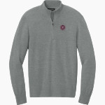 FAITH CHRISTIAN ACADEMY LIONS <span class="pdp-name-mascot">FAITH LIONS</span> Port Authority Men's Easy Care 1/4-Zip Sweater Front Thumbnail
