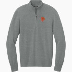 OXFORD PREPARATORY GRIFFINS <span class="pdp-name-mascot">OXFORD PREPRATORY ACADEMY GRIFFINS</span> Port Authority Men's Easy Care 1/4-Zip Sweater Front Thumbnail