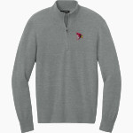 Eleva-Strum Cardinals Port Authority Men's Easy Care 1/4-Zip Sweater Front Thumbnail