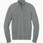 Bergman Dolphins <span class="pdp-name-mascot">Frank V. Bergman Elementary Dolphins</span> Port Authority Men's Easy Care 1/4-Zip Sweater Front Thumbnail