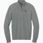 UTICA HIGH SCHOOL REDSKINS <span class="pdp-name-mascot">UTICA REDSKINS</span> Port Authority Men's Easy Care 1/4-Zip Sweater Front Thumbnail