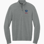 CROW HIGH SCHOOL Cougars Online Store <span class="pdp-name-mascot">CROW COUGARS</span> Port Authority Men's Easy Care 1/4-Zip Sweater Front Thumbnail