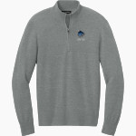 HARRISONVILLE HIGH SCHOOL WILDCATS Port Authority Men's Easy Care 1/4-Zip Sweater Front Thumbnail