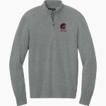 SOMERSET HIGH SCHOOL SPARTANS <span class="pdp-name-mascot">SOMERSET SPARTANS</span> Port Authority Men's Easy Care 1/4-Zip Sweater Front Thumbnail