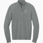Zion Lutheran School Panthers Port Authority Men's Easy Care 1/4-Zip Sweater Front Thumbnail