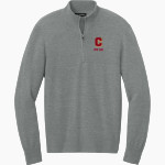 COFFEEVILLE HIGH SCHOOL PIRATES Port Authority Men's Easy Care 1/4-Zip Sweater Front Thumbnail