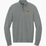 RICHMOND-BURTON HIGH SCHOOL ROCKETS Port Authority Men's Easy Care 1/4-Zip Sweater Front Thumbnail