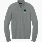 Calvary Christian Spartans <span class="pdp-name-mascot">Calvary Christian Spartans</span> Port Authority Men's Easy Care 1/4-Zip Sweater Front Thumbnail