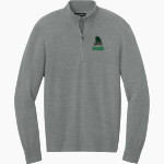 WEST DAVIDSON HIGH SCHOOL DRAGONS Port Authority Men's Easy Care 1/4-Zip Sweater Front Thumbnail