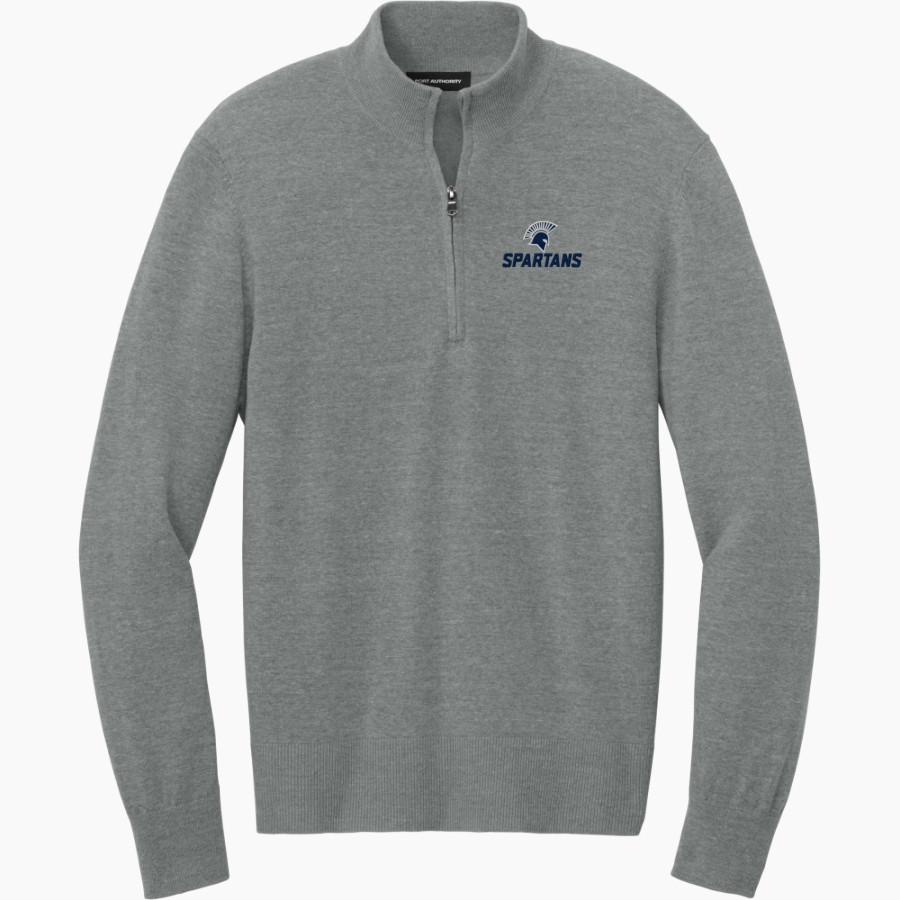 MBU Athletics Spartacus Port Authority Men's Easy Care 1/4-Zip Sweater