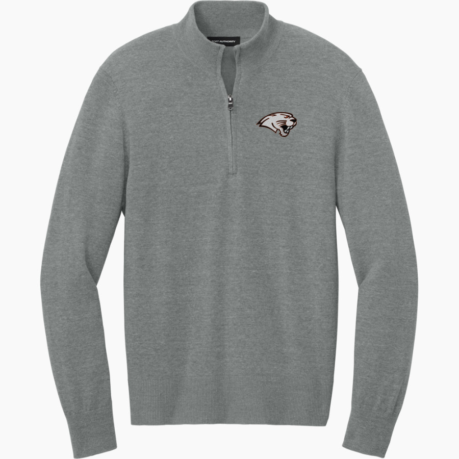 OREGON HIGH SCHOOL PANTHERS <span class="pdp-name-mascot">OREGON PANTHERS</span> Port Authority Men's Easy Care 1/4-Zip Sweater
