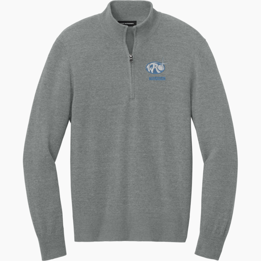 KEALAKEHE HIGH SCHOOL WAVERIDERS <span class="pdp-name-mascot">KEALAKEHE WAVERIDERS</span> Port Authority Men's Easy Care 1/4-Zip Sweater