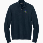 Arrowhead Christian Eagles Port Authority Men's Easy Care 1/4-Zip Sweater Front Thumbnail