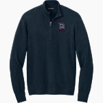 Legacy Christian Academy Saints Port Authority Men's Easy Care 1/4-Zip Sweater Front Thumbnail