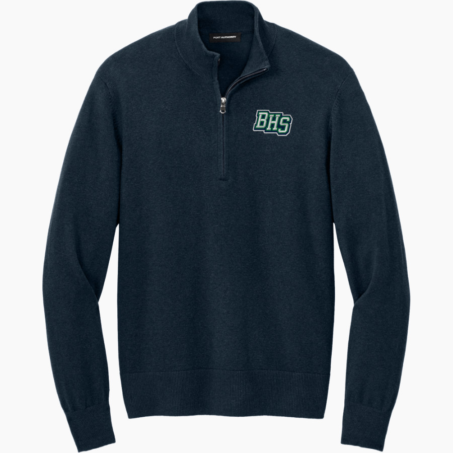 Babcock Trailblazers Port Authority Men's Easy Care 1/4-Zip Sweater