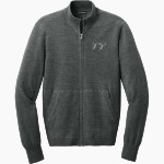 Triplett Tech Port Authority Men's Easy Care Full-Zip Sweater Front Thumbnail
