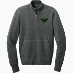 OVERLAKE OWLS ONLINE STORE Port Authority Men's Easy Care Full-Zip Sweater Front Thumbnail