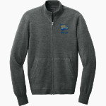 Divine Savior Academy Jaguars <span class="pdp-name-mascot">Divine Savior Academy Jaguars</span> Port Authority Men's Easy Care Full-Zip Sweater Front Thumbnail