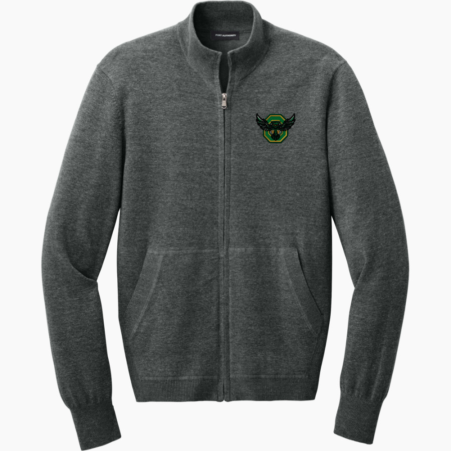OVERLAKE OWLS ONLINE STORE Port Authority Men's Easy Care Full-Zip Sweater