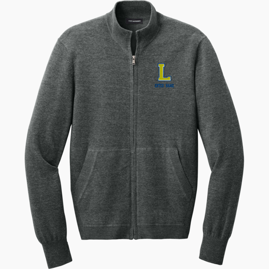 La Verkin Cubs <span class="pdp-name-mascot">La Verkin Elementary School Cubs</span> Port Authority Men's Easy Care Full-Zip Sweater