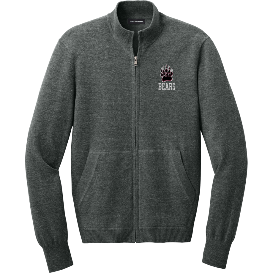 Paideia High Bears <span class="pdp-name-mascot">Paideia High School Bears</span> Port Authority Men's Easy Care Full-Zip Sweater