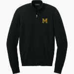 Monterey Toreadores <span class="pdp-name-mascot">Monterey Toreadores</span> Port Authority Men's Easy Care Full-Zip Sweater Front Thumbnail