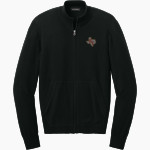 CHARLOTTE HIGH SCHOOL TROJANS Port Authority Men's Easy Care Full-Zip Sweater Front Thumbnail