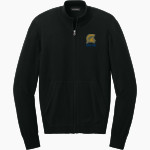 MASON CO CENTRAL HIGH SCHOOL SPARTANS Port Authority Men's Easy Care Full-Zip Sweater Front Thumbnail