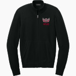 Elkhorn Middle School Antlers <span class="pdp-name-mascot">Elkhorn Antlers</span> Port Authority Men's Easy Care Full-Zip Sweater Front Thumbnail
