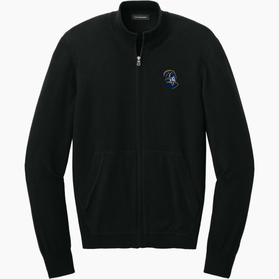 Unalaska Raiders <span class="pdp-name-mascot">Unalaska Raiders</span> Port Authority Men's Easy Care Full-Zip Sweater