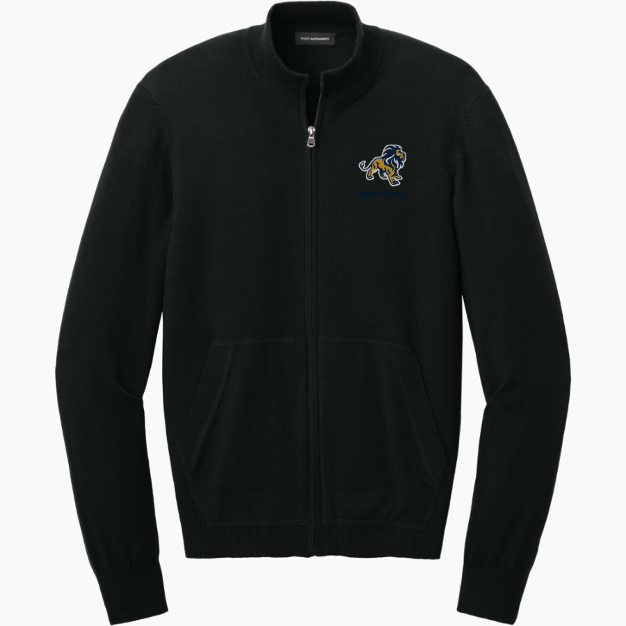 Founders Classical Lions <span class="pdp-name-mascot">Founders Classical Lions</span> Port Authority Men's Easy Care Full-Zip Sweater