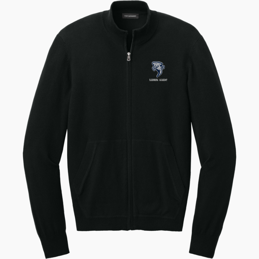 OLDENBURG ACADEMY TWISTERS <span class="pdp-name-mascot">OLDENBURG ACADEMY TWISTERS</span> Port Authority Men's Easy Care Full-Zip Sweater