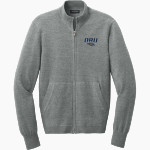 Oral Roberts Golden Eagles <span class="pdp-name-mascot">Oral Roberts Golden Eagles</span> Port Authority Men's Easy Care Full-Zip Sweater Front Thumbnail